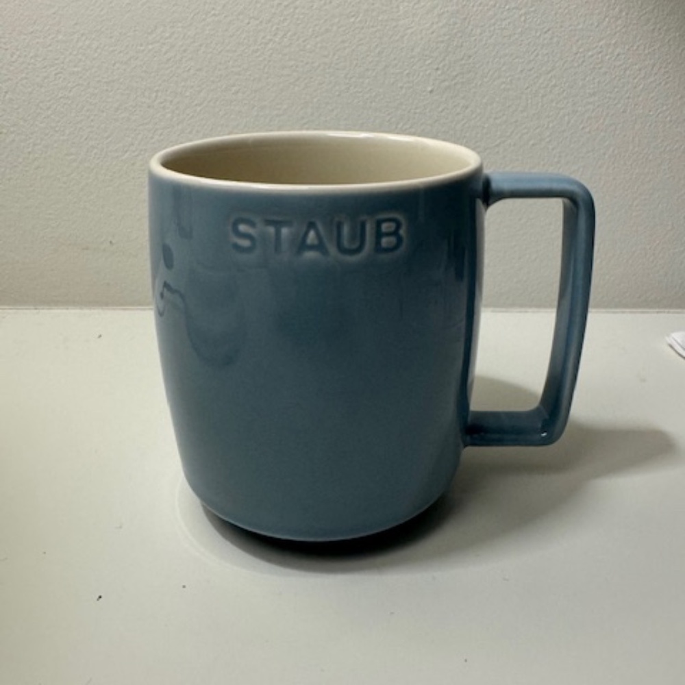 Staub Ceramic 11.8-oz Mug ~Macaron Pastel BLUE~ Stoneware